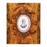 Aufwendig furnierte Anrichte im Louis XVI-Stil, Frankreich, 20. Jhdt.