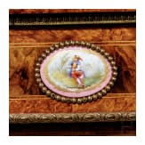 Aufwendig furnierte Anrichte im Louis XVI-Stil, Frankreich, 20. Jhdt.