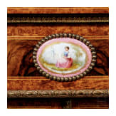 Aufwendig furnierte Anrichte im Louis XVI-Stil, Frankreich, 20. Jhdt.