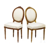 Ein Paar Salonst&uuml;hle im Louis XVI-Stil, deutsch, 20. Jhdt.