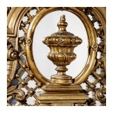 Gro&szlig;er Spiegel im Louis XV-Stil, deutsch, 20. Jhdt.