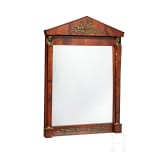 Gro&szlig;er Wandspiegel im Biedermeier-Stil, deutsch, 20. Jhdt.