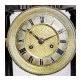 Zwei Biedermeier-Uhren, deutsch, 1. H&auml;lfte 19. Jhdt.