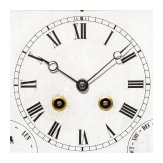 Pendule mit Datumsfunktion, Frankreich, 2. H&auml;lfte 19. Jhdt.