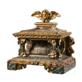 Kleine Barock-Vitrine mit Reliquie des heiligen Urban, s&uuml;ddeutsch, 18. Jhdt.
