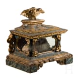 Kleine Barock-Vitrine mit Reliquie des heiligen Urban, s&uuml;ddeutsch, 18. Jhdt.