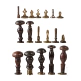 18 Handwerkersiegel, deutsch, 18./19. Jhdt.