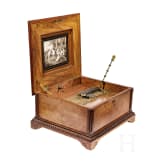 Lochplattenspieluhr der Firma Polyphon, deutsch, um 1900