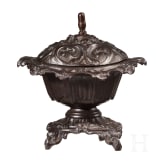 Dose aus Eisenguss, K&ouml;niglich Preu&szlig;ische Eisengie&szlig;erei, Berlin, um 1850