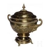 Berliner Regatta-Verein 1881 - Pokal und Bild des Siegerbootes aus dem Jahr 1883