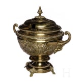 Berliner Regatta-Verein 1881 - Pokal und Bild des Siegerbootes aus dem Jahr 1883