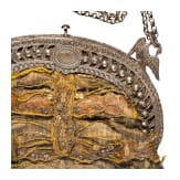Silbermontierte Tasche, s&uuml;ddeutsch, um 1820