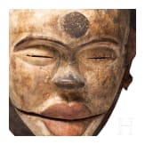 Tanzmaske der Ogoni mit beweglichem Unterkiefer, Nigeria