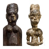 Zwei gro&szlig;e Figuren, Afrika