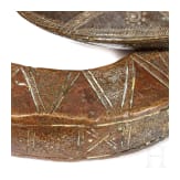 Zwei Kupferarmreifen, sog. "Manillen", Nigeria