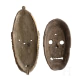 Zwei Ritualmasken, Afrika