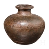 Wassergef&auml;&szlig; aus Schmiedeeisen, Pakistan/Indien, 19. Jhdt.