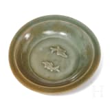 Longquan-Schale mit Fischpaar, China, Yuan-Dynastie, 14. Jhdt.