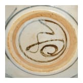 Gro&szlig;e Schale mit kobaltblauem Dekor, China, Ming-Dynastie, 15. - 16. Jhdt.