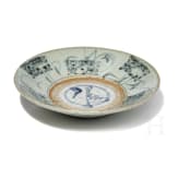 Schale mit kobaltblauem Dekor, China, Ming-Dynastie