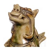 Eine Sancai-glasierte Tierfigur, China, Liao- oder Ming Dynastie