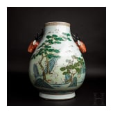 Gro&szlig;e "100-Kraniche-Vase", China, fr&uuml;he Republikzeit