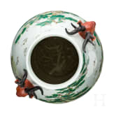Gro&szlig;e "100-Kraniche-Vase", China, fr&uuml;he Republikzeit