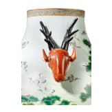 Gro&szlig;e "100-Kraniche-Vase", China, fr&uuml;he Republikzeit