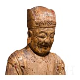 Figur eines weisen Mannes, China, 18./19. Jhdt.