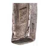 Sechs Silberbarren, China, 20. Jhdt.