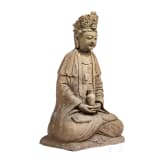 Gro&szlig;e Guanyin-Steinskulptur, China