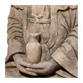 Gro&szlig;e Guanyin-Steinskulptur, China