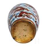 Gro&szlig;e Cloison&eacute;e-Vase, Japan, Meiji-Periode
