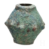 Bronzener doppelkonischer Keulenkopf, Luristan, Westiran, 2. Jtsd. v. Chr.