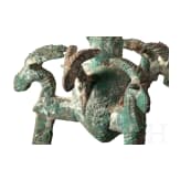 Kleine Vase mit sechs Widderk&ouml;pfen, Luristan, 10. - 9. Jhdt. v. Chr.