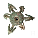 Kleine Vase mit sechs Widderk&ouml;pfen, Luristan, 10. - 9. Jhdt. v. Chr.