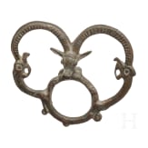 Bronzener Pferdeanh&auml;nger, Luristan, 1000 - 750 v. Chr.