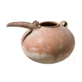 Gro&szlig;es bauchiges Gef&auml;&szlig; mit Schnabelausguss, Nordwestiran, 2. - 1. Jtsd. v. Chr.