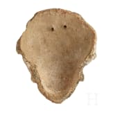 Terrakottakopf des Herakles, Griechenland, hellenistisch, 3. - 2. Jhdt. v. Chr.