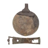 Handspiegel, Bronze, hellenistisch, 3.-1. Jhdt. v. Chr.