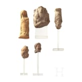 F&uuml;nf Figrurenfragmente, Griechenland und Kleinasien, 7. - 3. Jhdt. v. Chr.
