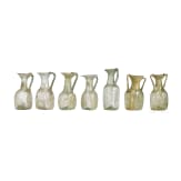 Sammlung 21 sp&auml;tr&ouml;mischer und fr&uuml;hbyzantinischer Glasgef&auml;&szlig;e, &ouml;stlicher Mittelmeerraum