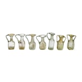 Sammlung 21 sp&auml;tr&ouml;mischer und fr&uuml;hbyzantinischer Glasgef&auml;&szlig;e, &ouml;stlicher Mittelmeerraum