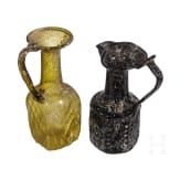 Sammlung 21 sp&auml;tr&ouml;mischer und fr&uuml;hbyzantinischer Glasgef&auml;&szlig;e, &ouml;stlicher Mittelmeerraum