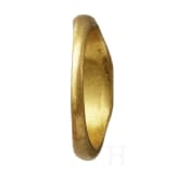 Goldring mit Gemme, r&ouml;misch, 2. - 3. Jhdt.