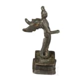 Bronzestatuette der Siegesg&ouml;ttin Victoria, r&ouml;misch, 2. - 3. Jhdt.