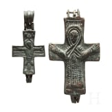 Two Byzantine Encolpia, 10th - 12th century