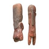 Ein Paar Kleinterrakotten, Valdivia-Kultur, Eucador, 2500 &ndash; 2000 v. Chr.