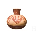A flask from Peru, Huari(?), 500 - 1000 A.D.
