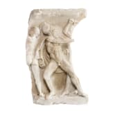 Marmorrelief mit Schlachtenszene